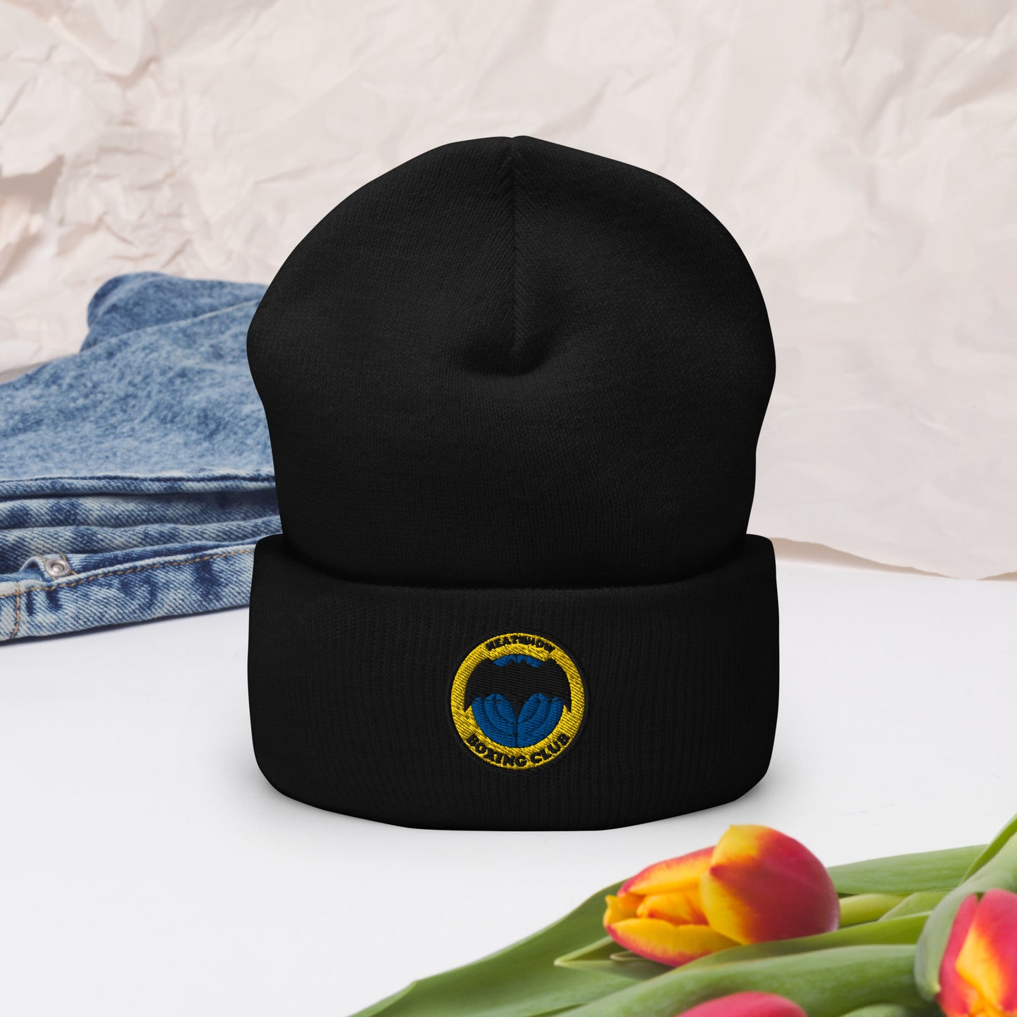 HBC Embriodered Cuffed Beanie