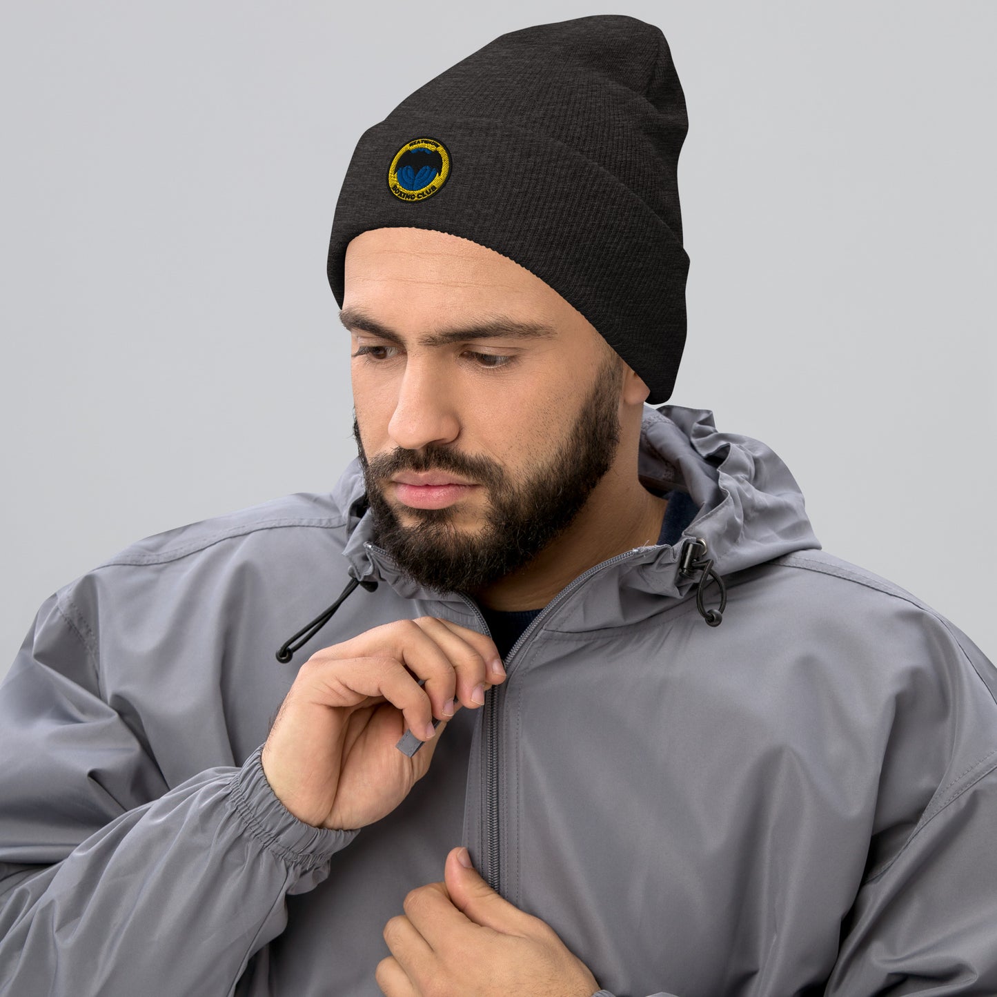 HBC Embriodered Cuffed Beanie