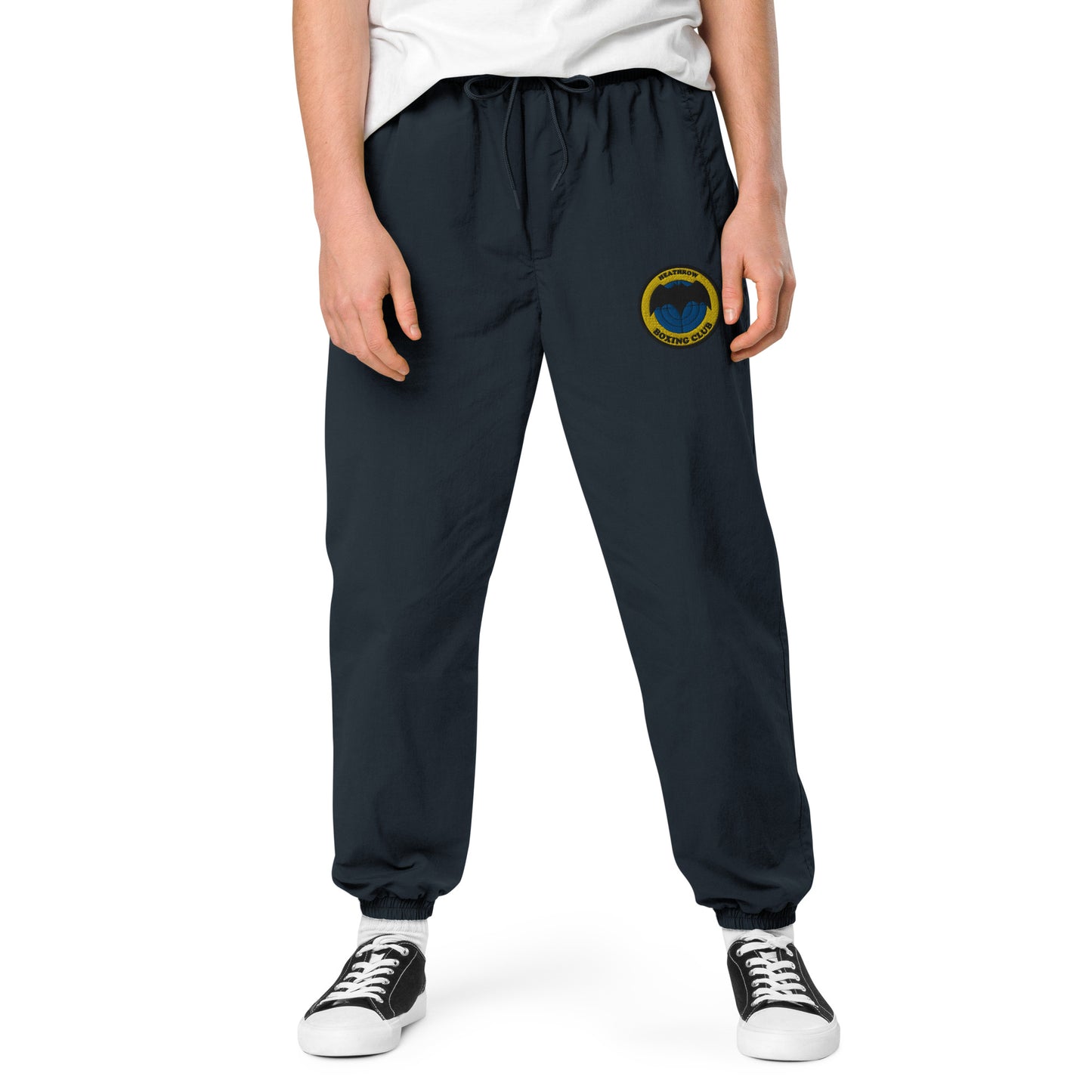 HBC Embriodered tracksuit trousers