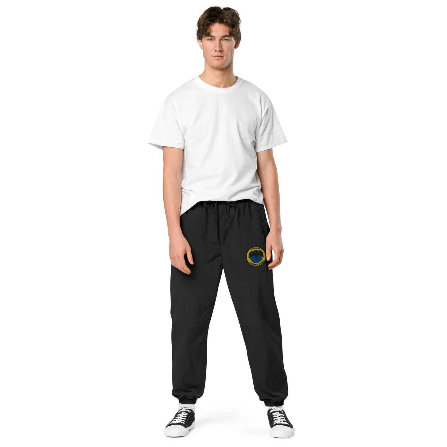 HBC Embriodered tracksuit trousers